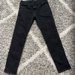 Hollister mens black jeans